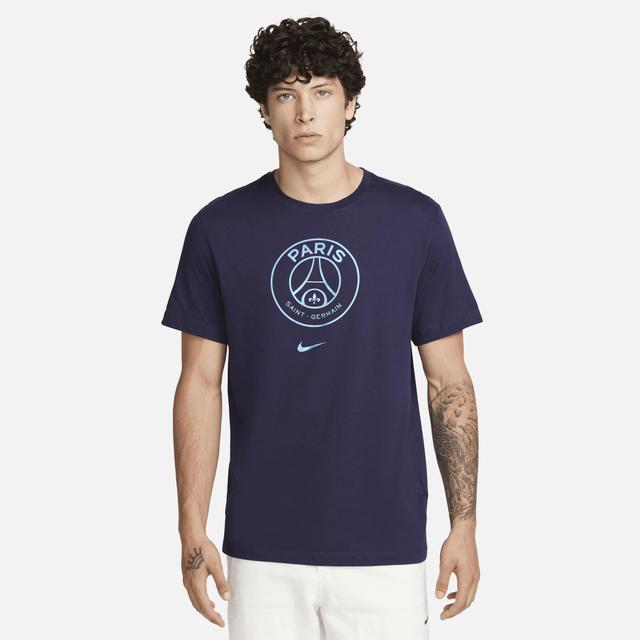 Mens Nike Navy Paris Saint-Germain Crest T-shirt Product Image