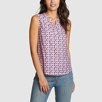 Women's Escapelite Sleeveless Top - Print Product Image