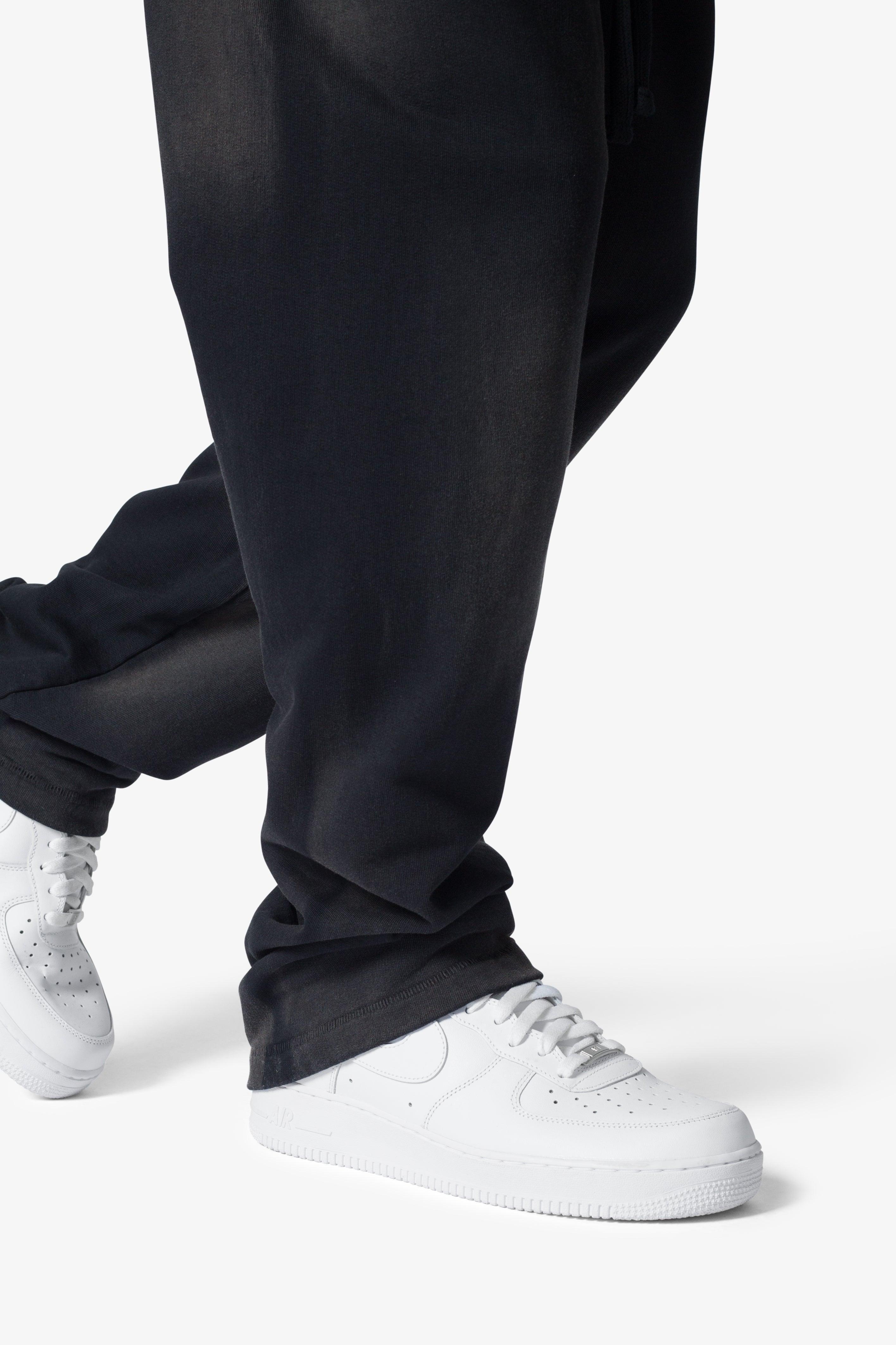 Faded Relaxed Every Day Sweatpants - Washed Black Product Image