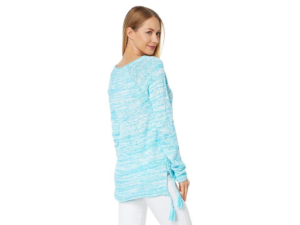 Lilly Pulitzer Jody V-Neck Sweater (Amalfi Marl) Women's Clothing Product Image