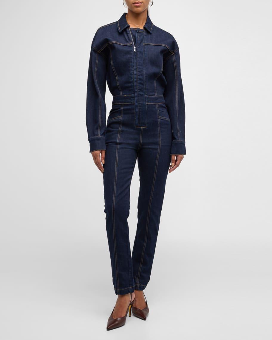 Waverly Denim Jumpsuit Product Image