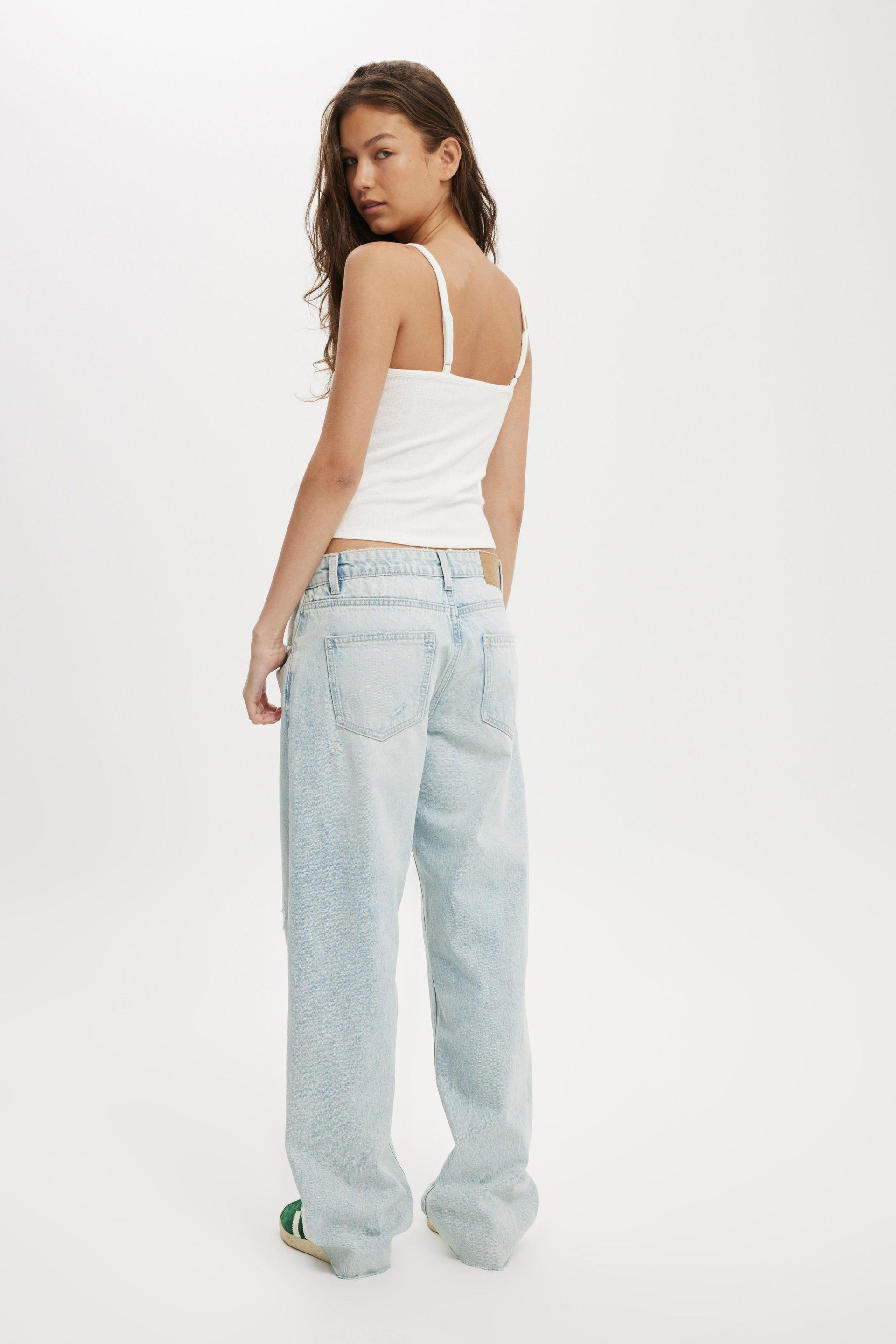 Low Rise Straight Jean Product Image