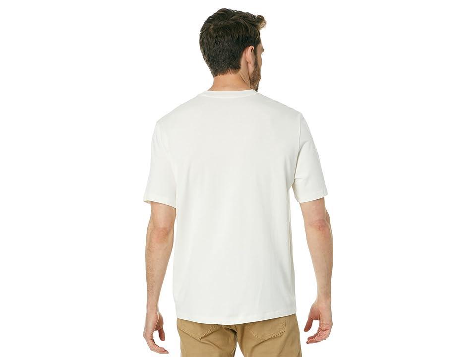 Madewell Short Sleeve Pocket Henley (Lighthouse) Men's Clothing Product Image