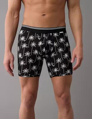 AEO Men's Palm Trees 6" Ultra Soft Boxer Brief Product Image