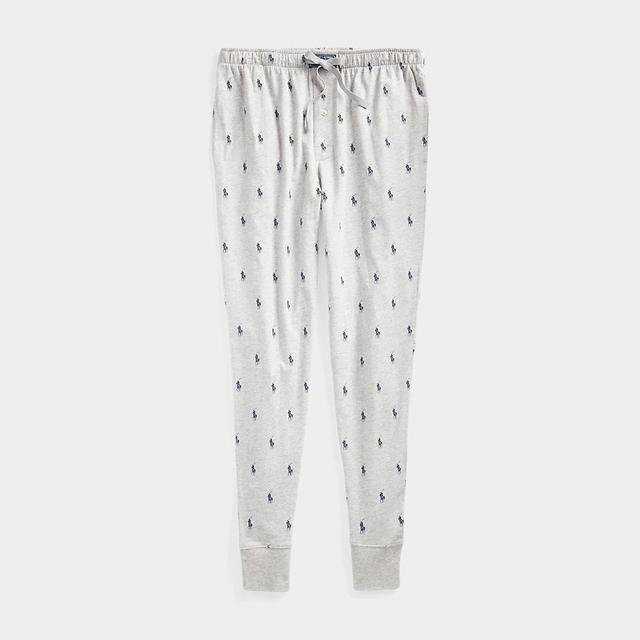 POLO RALPH LAUREN Pony Print Lounge Pants In Grey Product Image