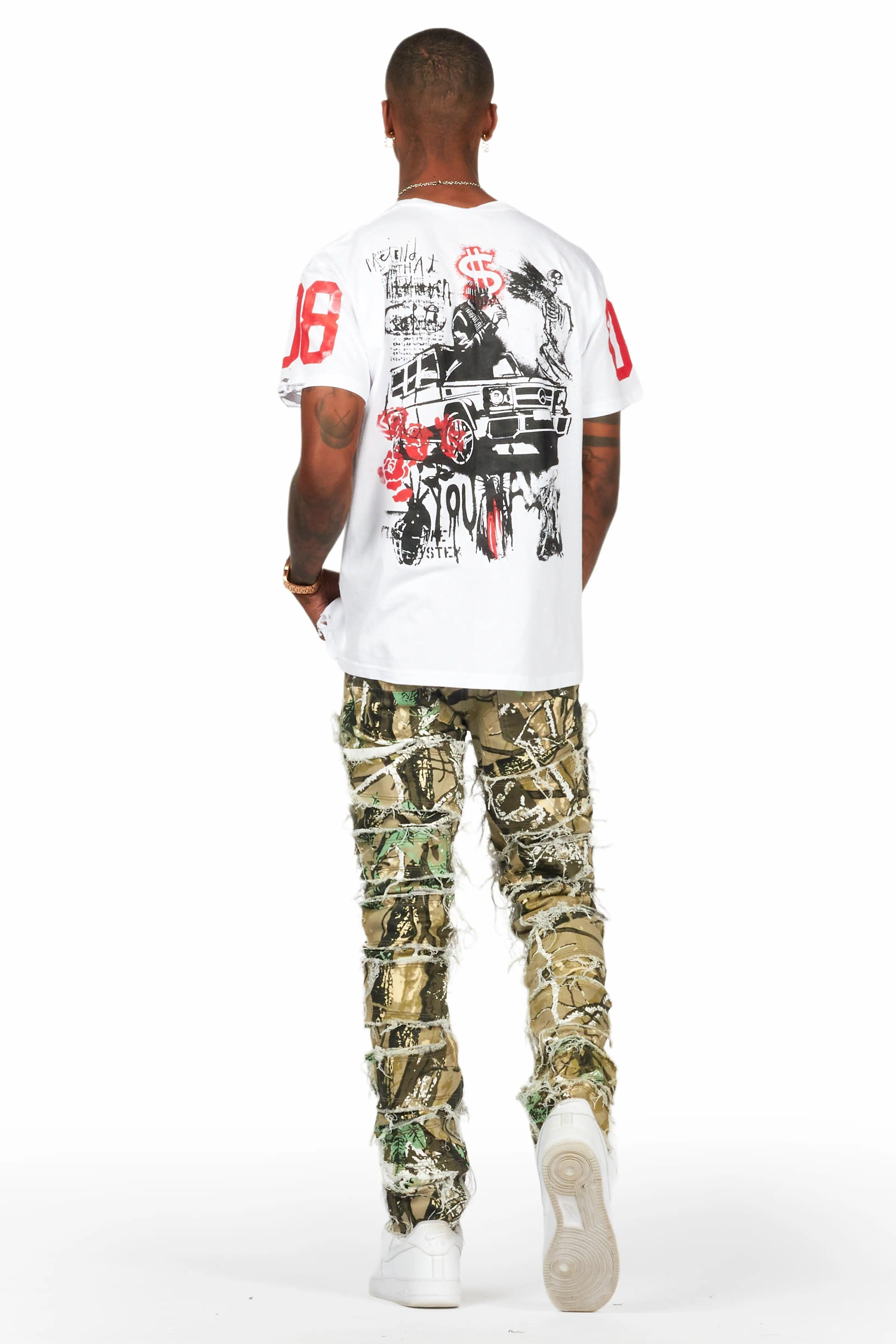 Shake Tree Camo Slim Fit Jean Male Product Image