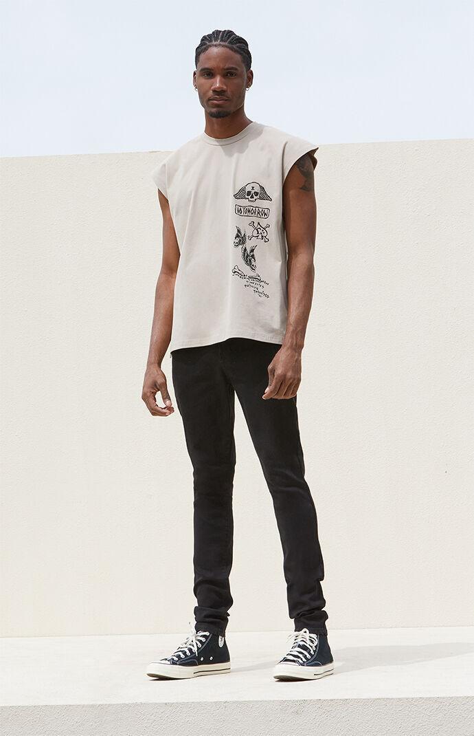 PacSun Mens High Stretch Stacked Skinny Jeans Product Image