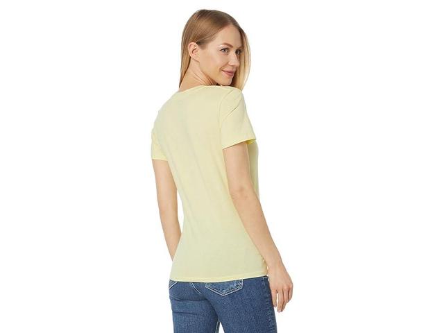 Vince Essential Crew (Melon Dew) Women's Clothing Product Image