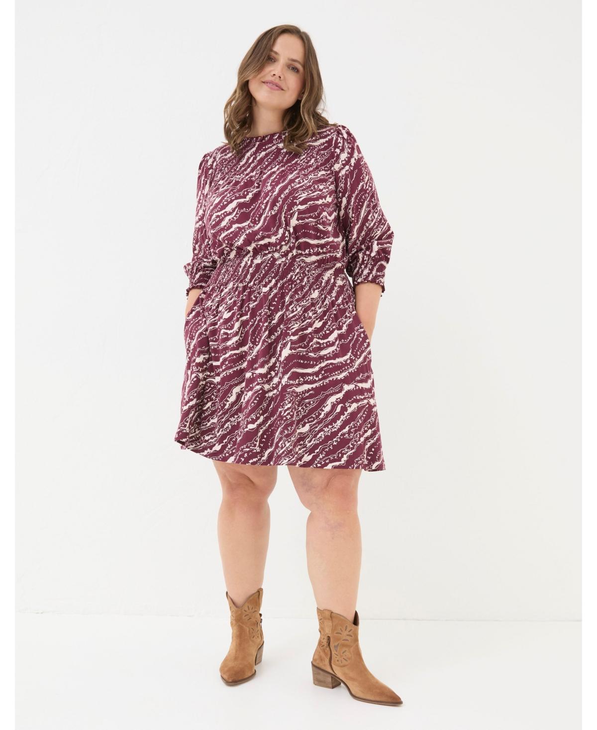 FatFace Womens Krishan Wild Terrain Jersey Dress Product Image