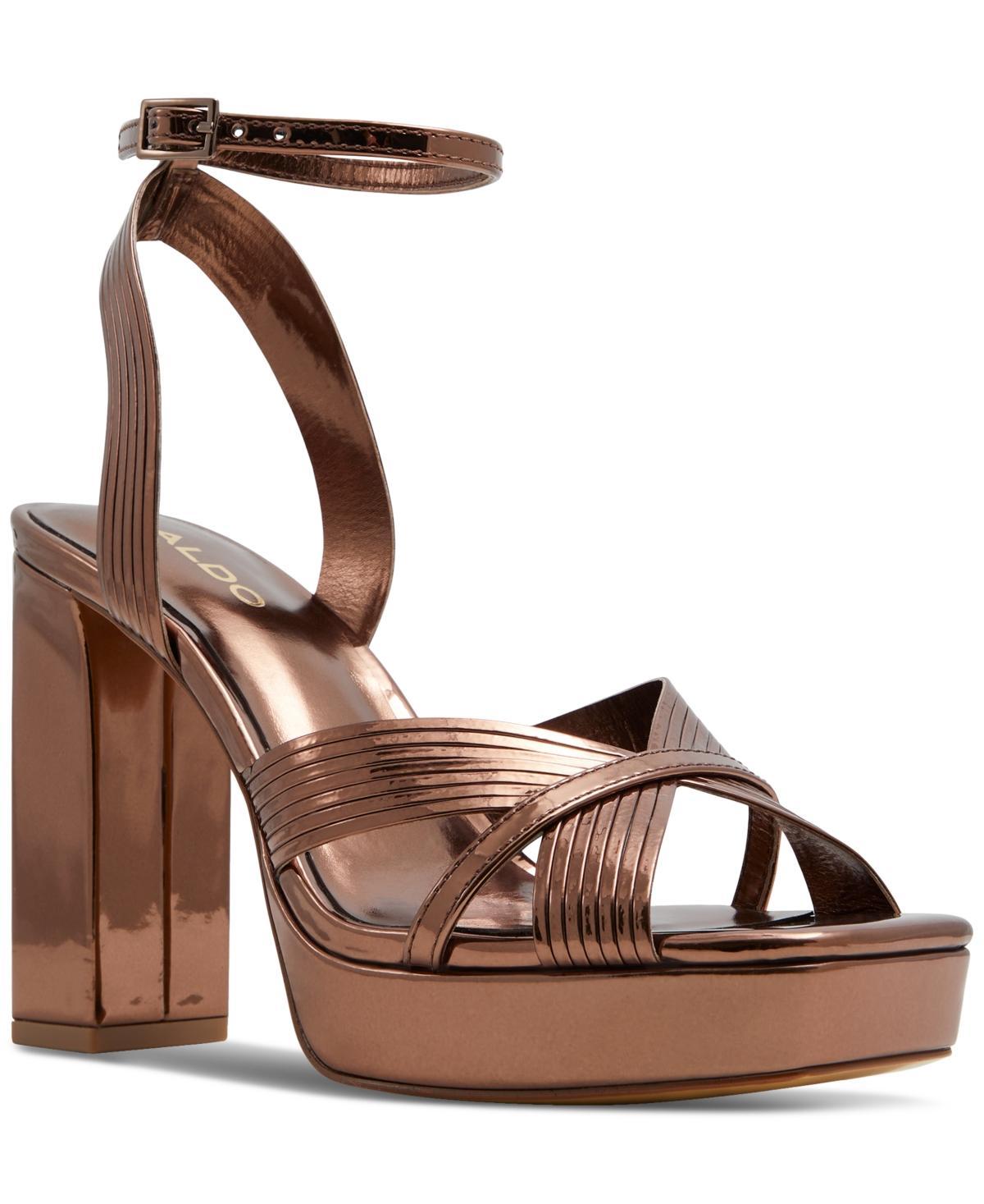 Aldo Womens Nadie Strappy Platform Dress Sandals Product Image