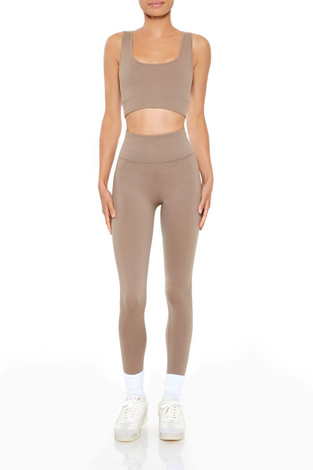 Seamless Ribbed Sports Bra | Forever 21 Product Image