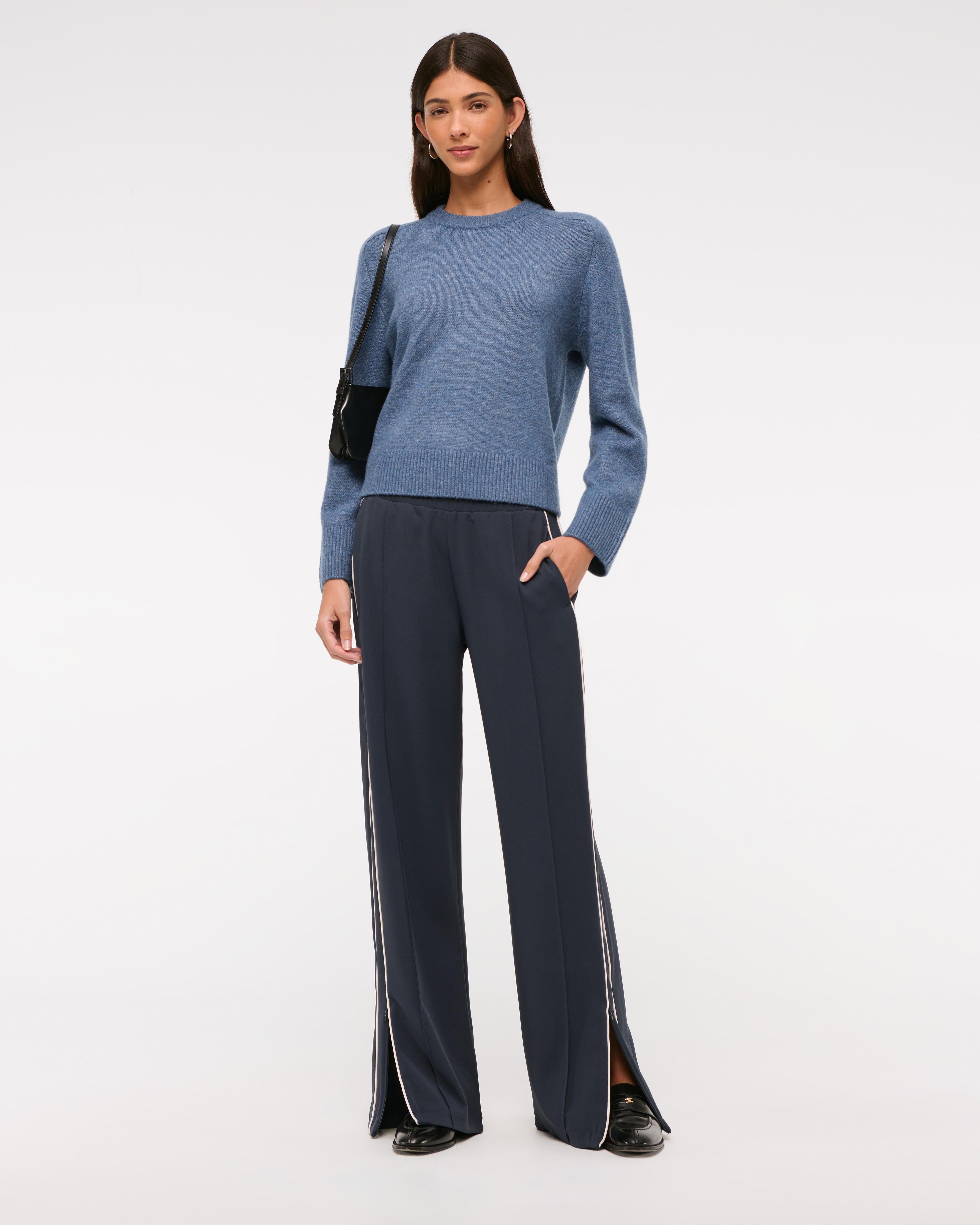 The A&F Madeline Crew Sweater Product Image