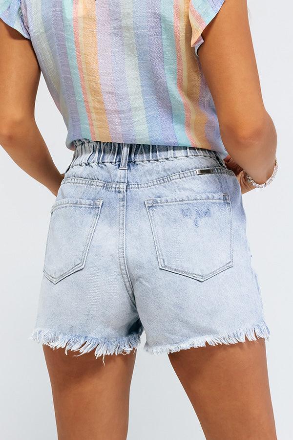 KanCan The Koty High Waist Distressed Shorts Product Image