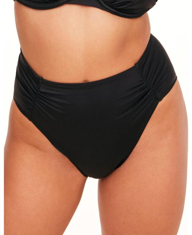 Adore Me Womens Bobbie Swimwear High-Waist Bikini Bottom Product Image