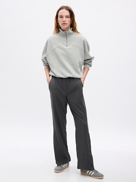 GapFit Snap-Hem Fleece-Lined Sweatpants Product Image