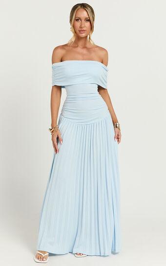 Lioness - Field of Dreams Maxi Dress in Soft Blue Product Image