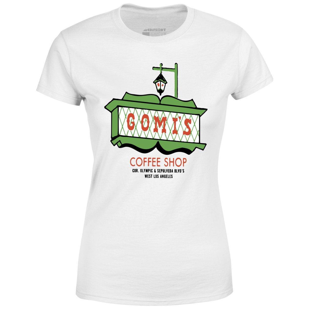 Gomi's Coffee Shop - Los Angeles, CA - Vintage Restaurant - Women's T-Shirt Female Product Image