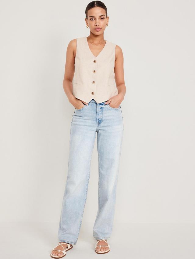 High-Waisted OG Loose Jeans for Women Product Image