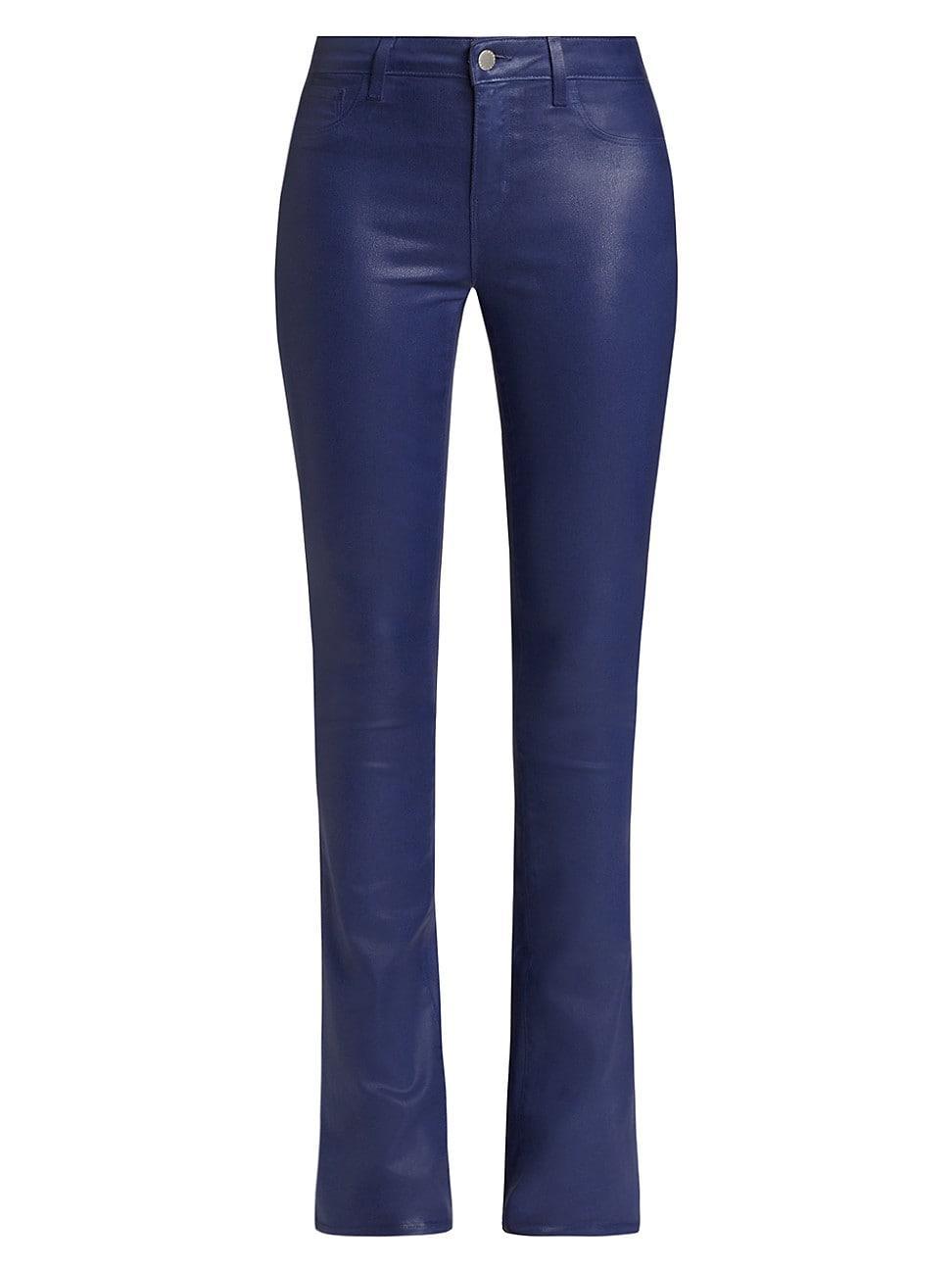 Womens Selma Coated Denim Bootcut Jeans Product Image