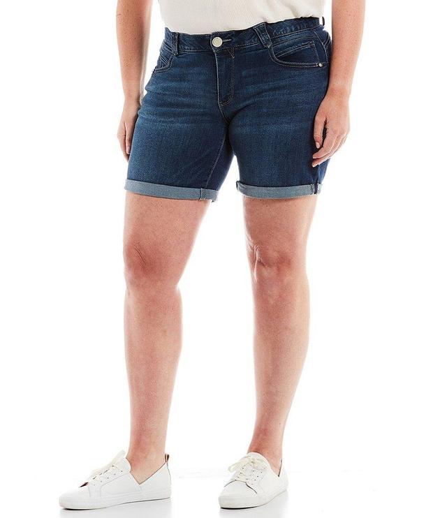 Democracy Plus Size #double;Ab#double;solution® Cuffed Mid Shorts Product Image