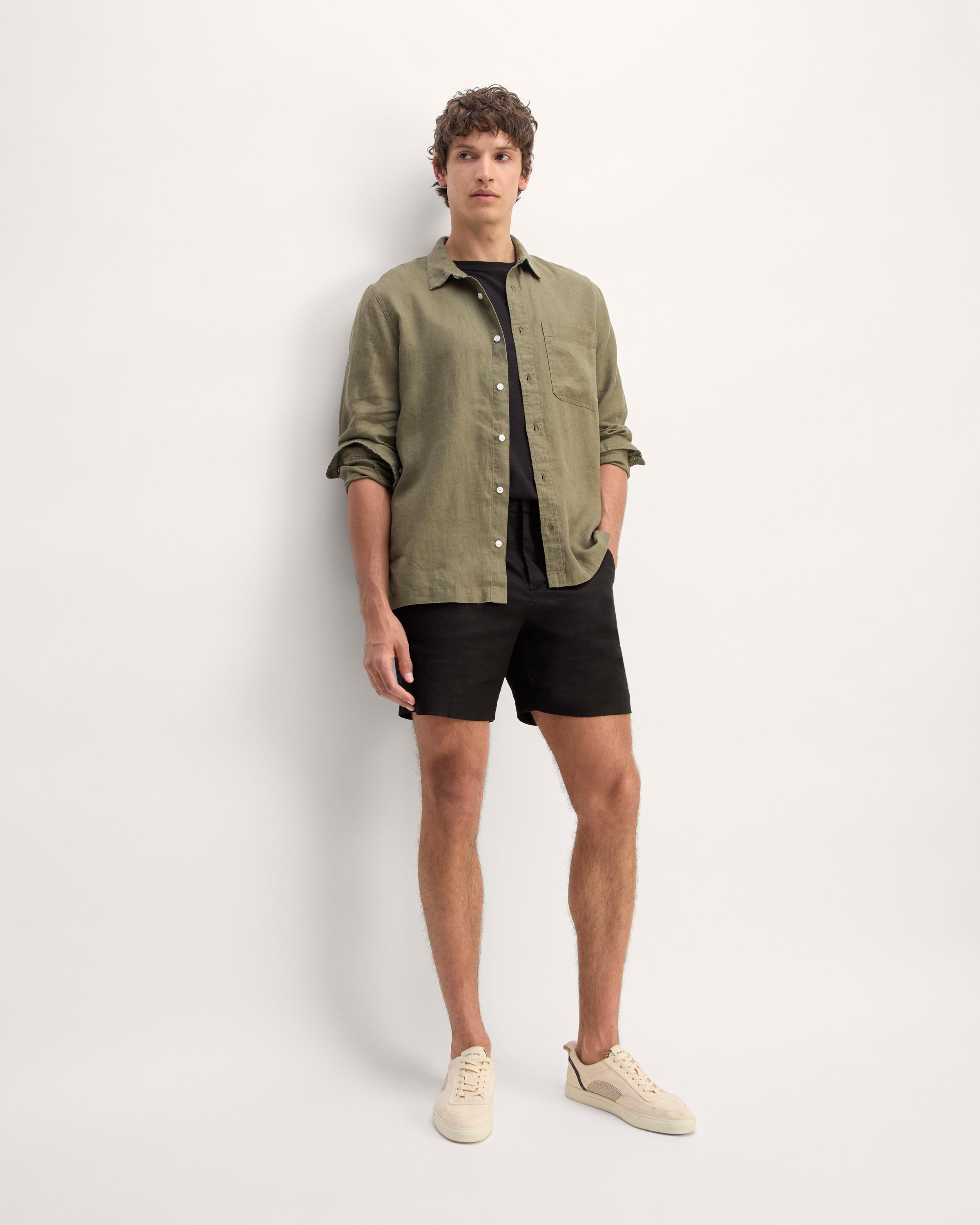 The 7" Linen Trouser Short Product Image