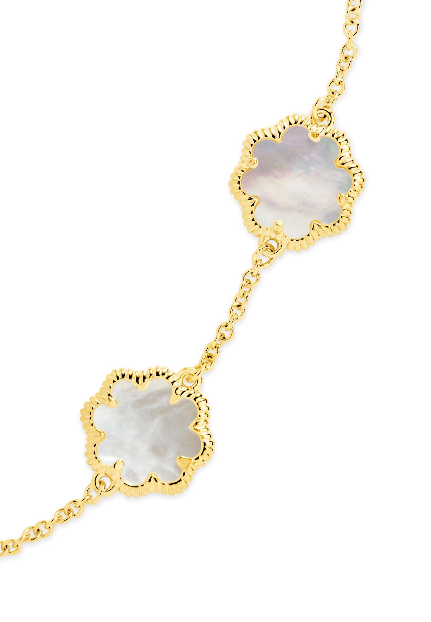 Mother of Pearl Rose Bracelet Product Image