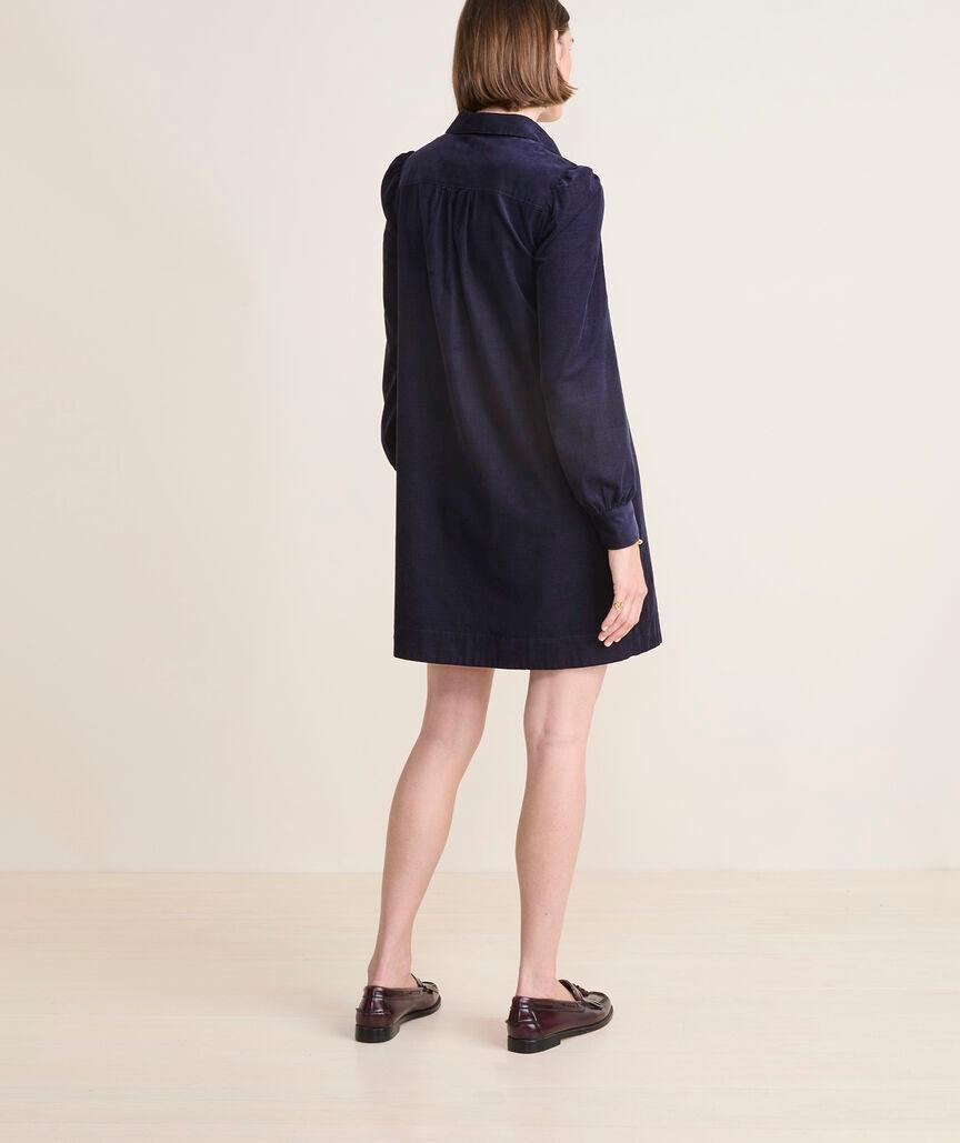 Cord Popover Dress Product Image