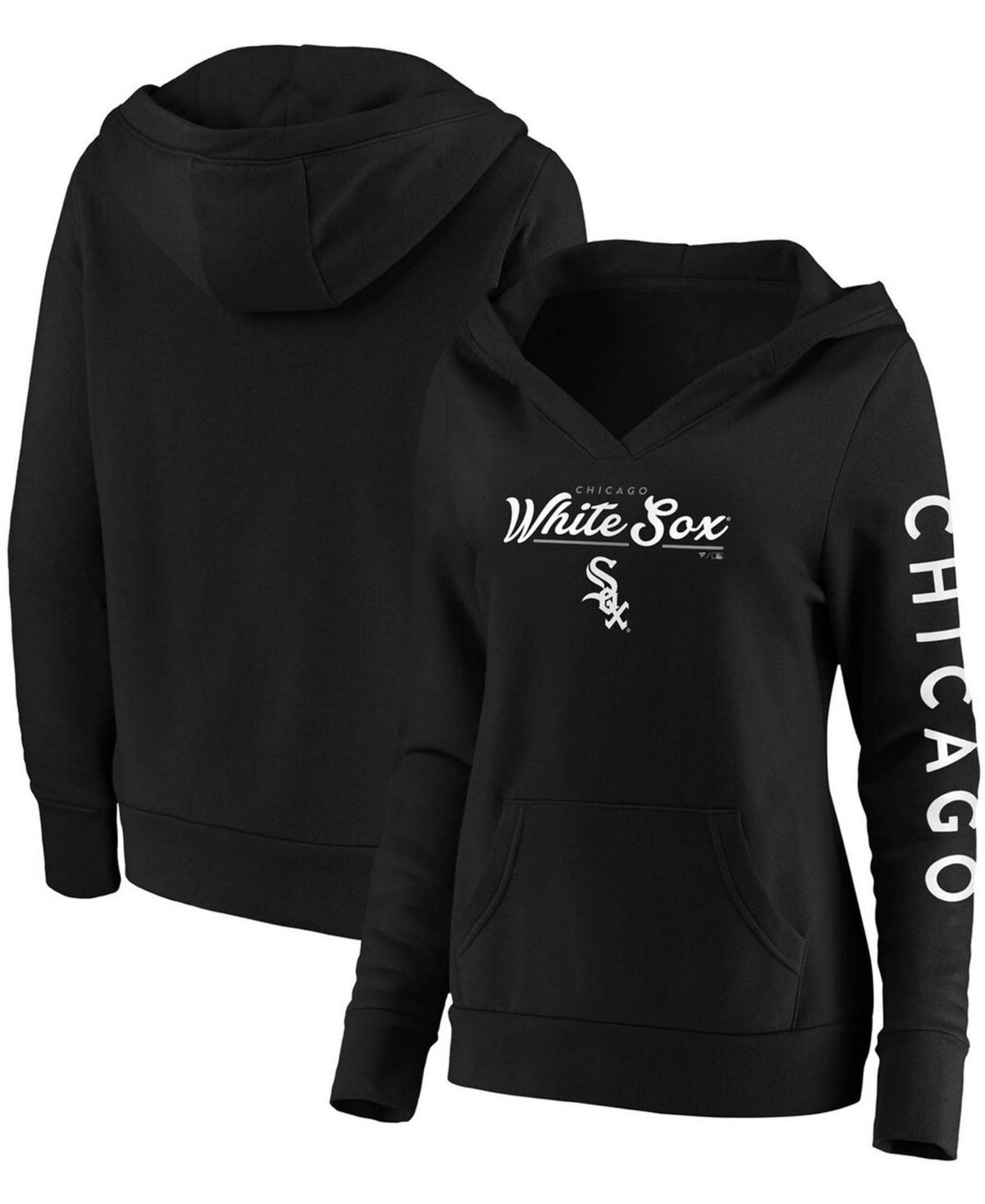 Womens Fanatics Branded Chicago White Sox Core High Class Crossover Pullover Hoodie Product Image