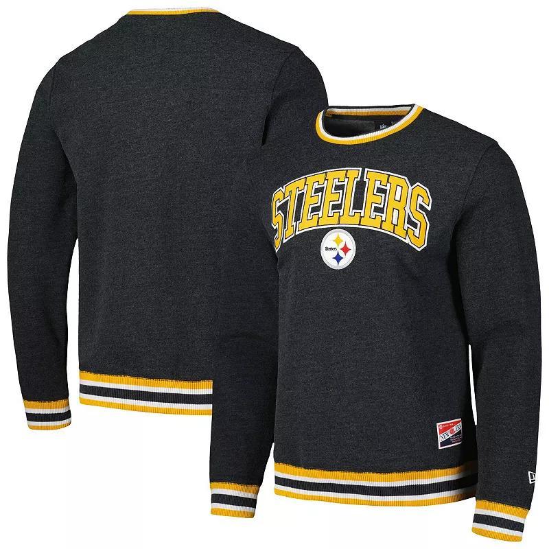 Mens New Era Pittsburgh Steelers Pullover Sweatshirt Product Image