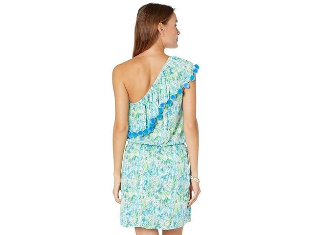 Lilly Pulitzer Idara Romper (Resort White Out To Play) Women's Jumpsuit & Rompers One Piece Product Image