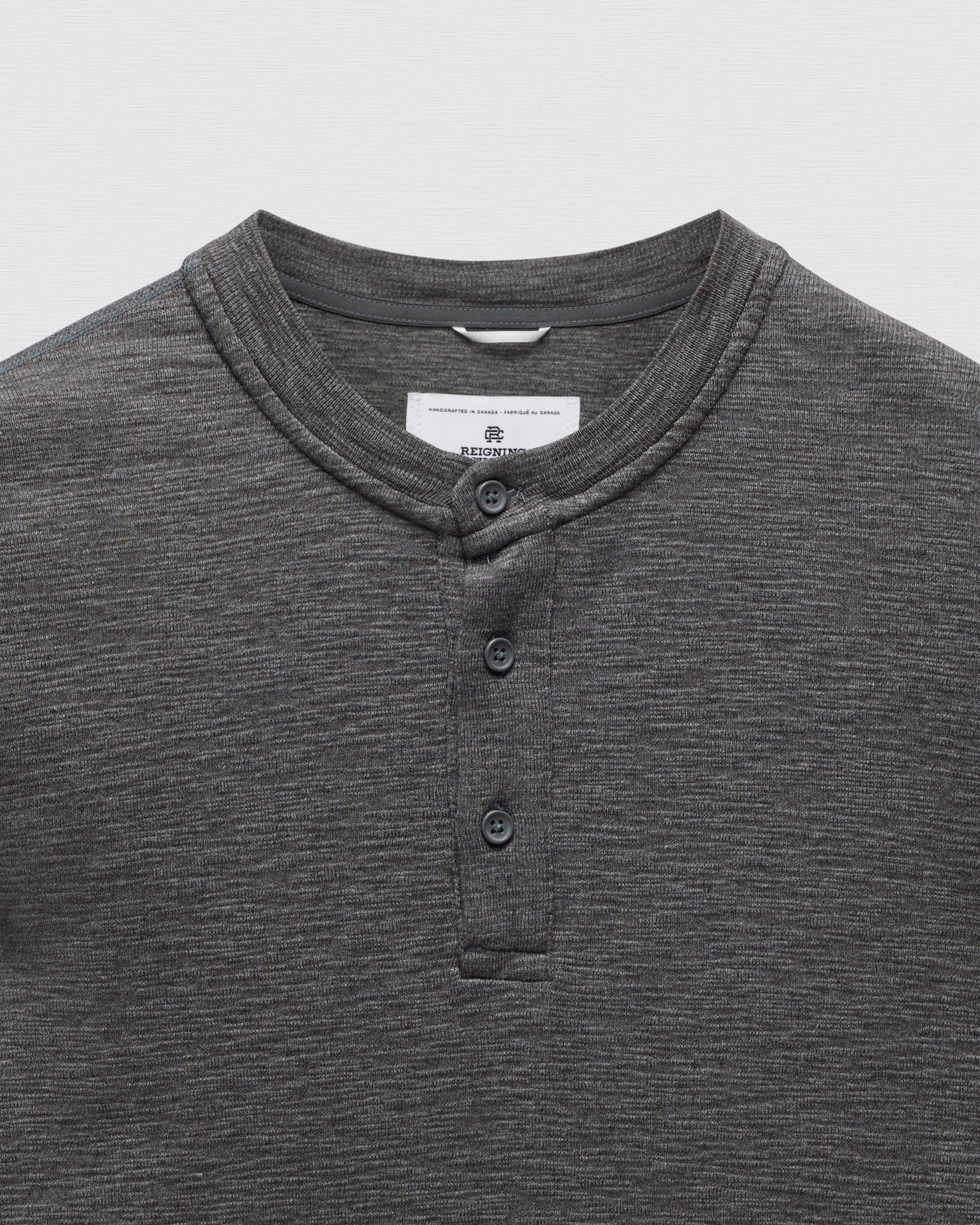 1x1 Slub Henley Male Product Image