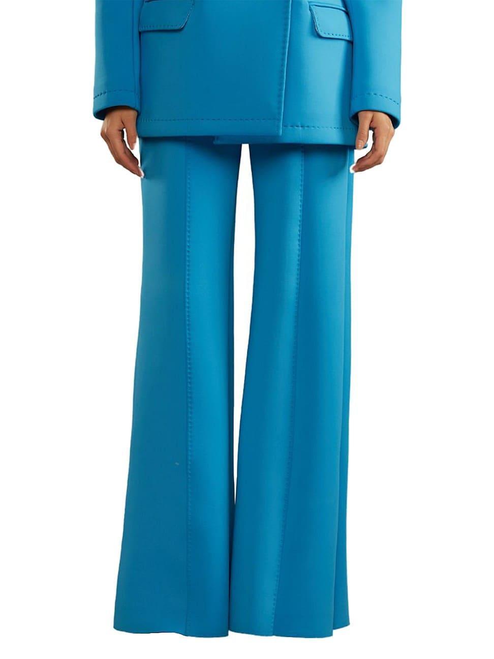 Womens High-Waisted Wide-Leg Pants product image