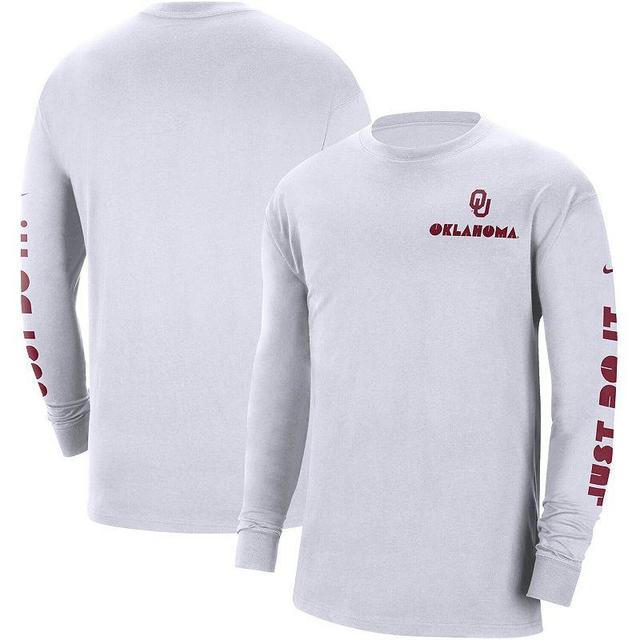 Mens Nike Oklahoma Sooners Heritage Max 90 Long Sleeve T-Shirt Product Image