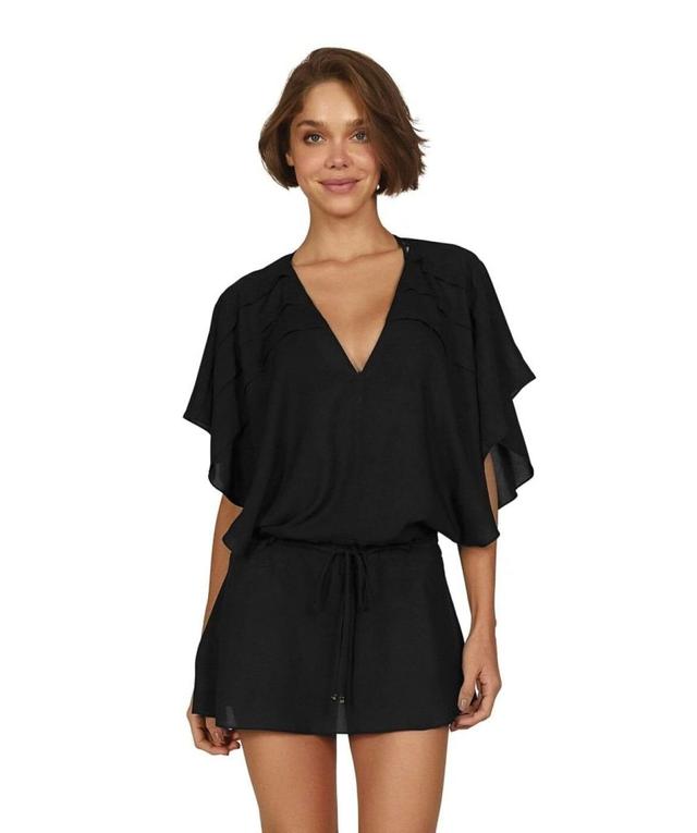 Vintage Pleats Tunic - Black Product Image