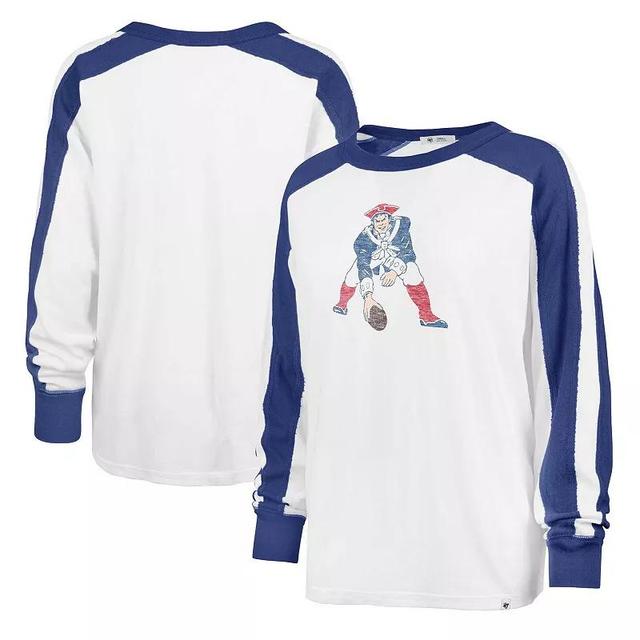 Womens 47 New England Patriots Premier Caribou Long Sleeve T-Shirt Product Image