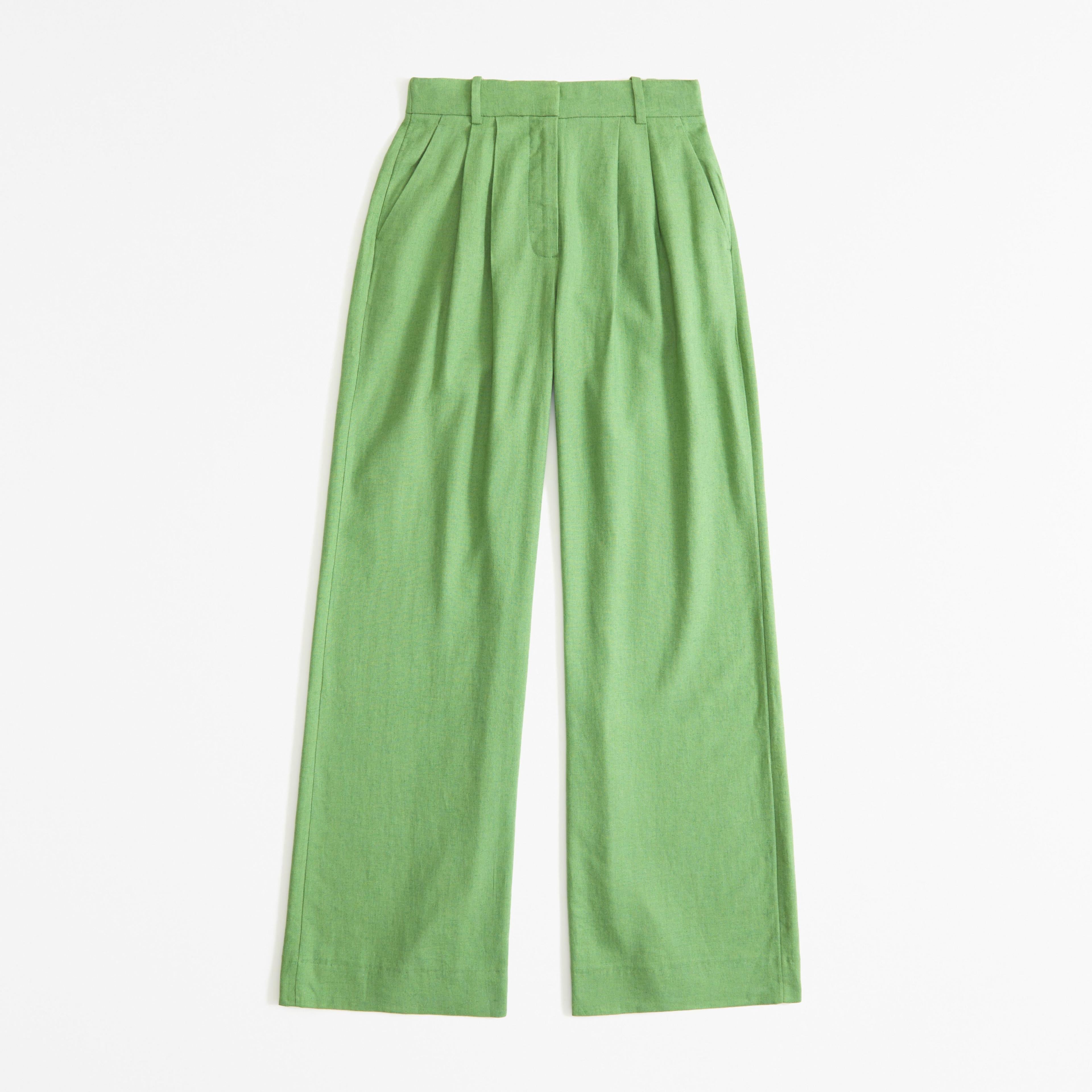 A&F Sloane Tailored Linen-Blend Pant Product Image