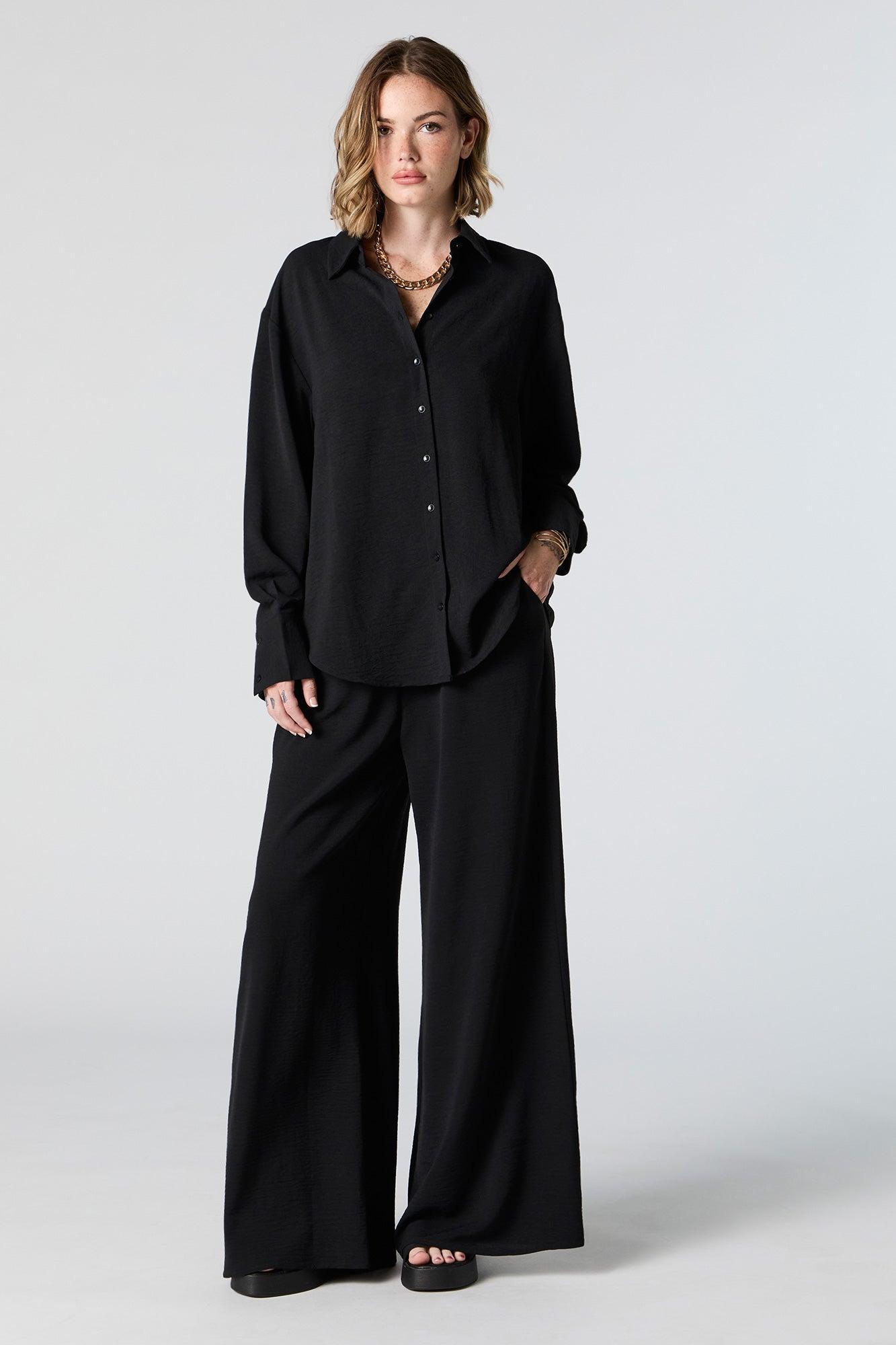 Solid Palazzo Pant Female Product Image