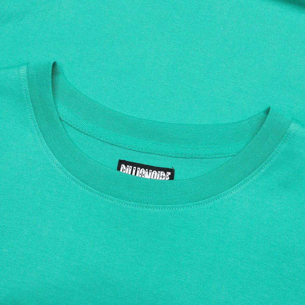 Helmet S/S Knit - Sea Green Male Product Image