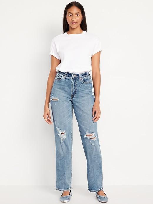 Curvy High-Waisted OG Loose Jeans Product Image