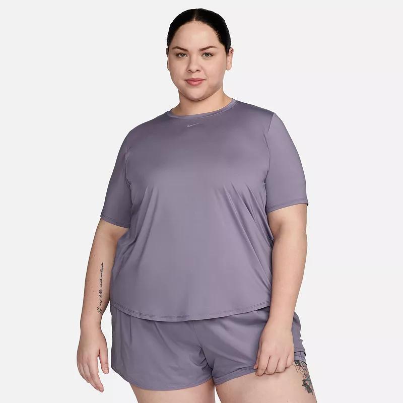 Nike Women's One Classic Dri-FIT Short-Sleeve Top (Plus Size) Product Image