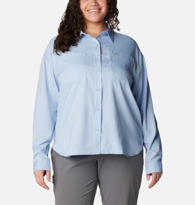 Columbia Women's Silver Ridge Utility Long Sleeve Shirt - Plus Size- Product Image