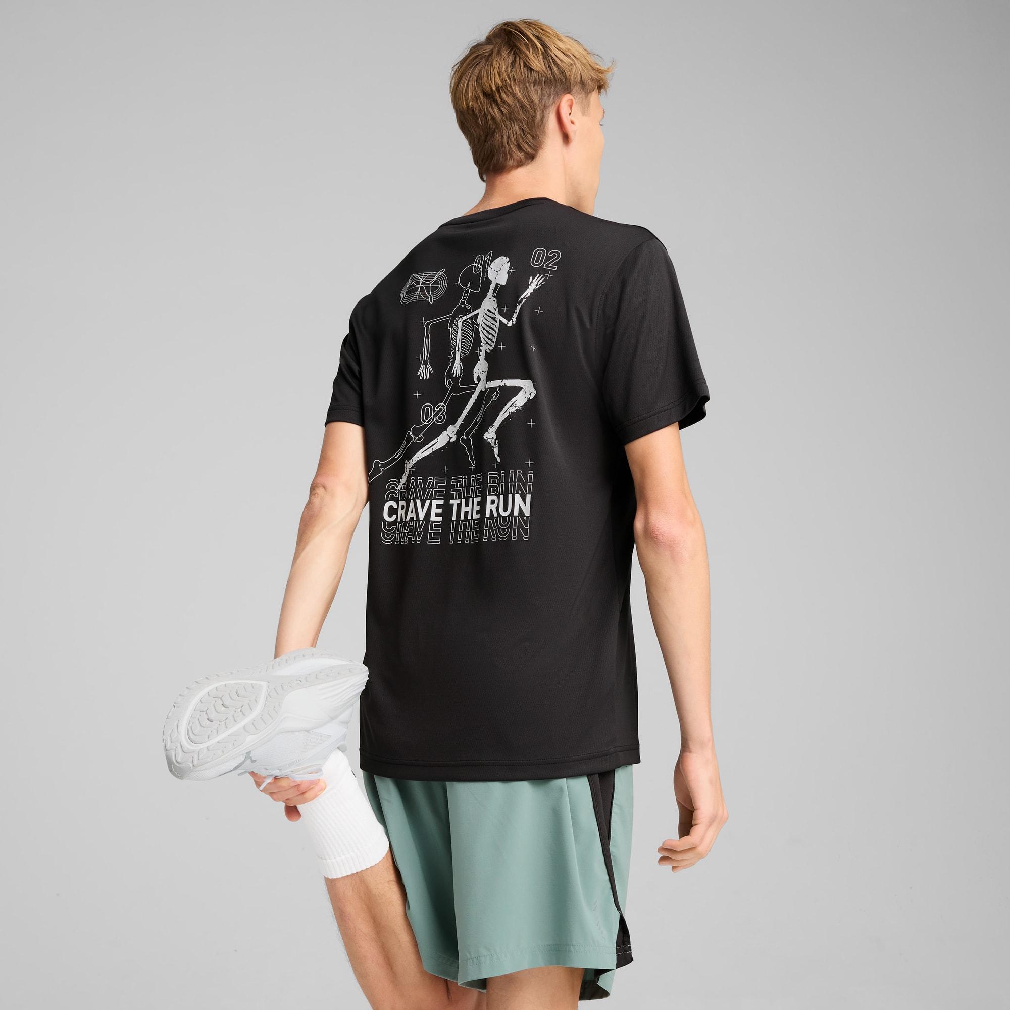 Skeleton Running Men's Graphic Tee Product Image