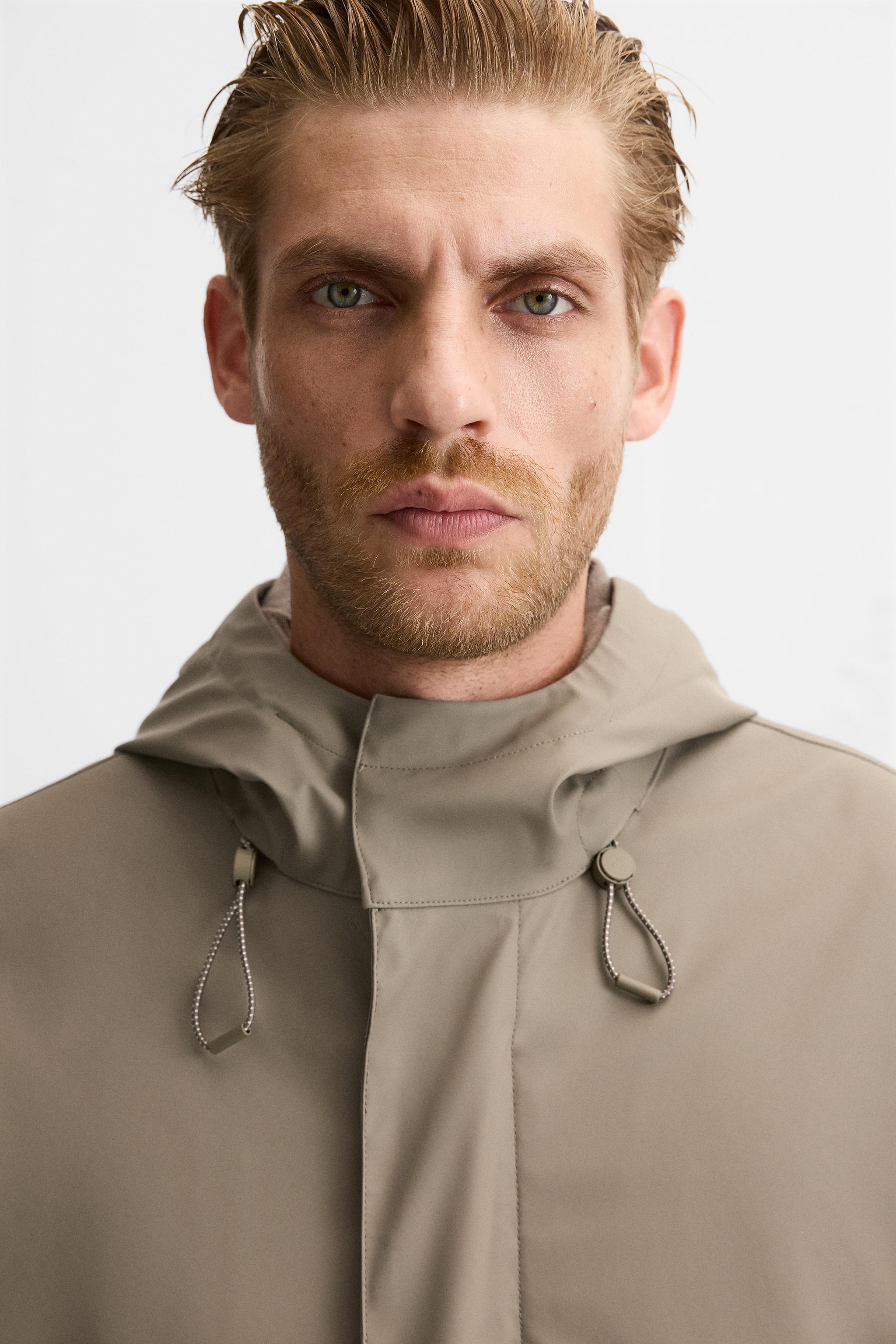 HOODED RUBBERIZED PARKA Product Image