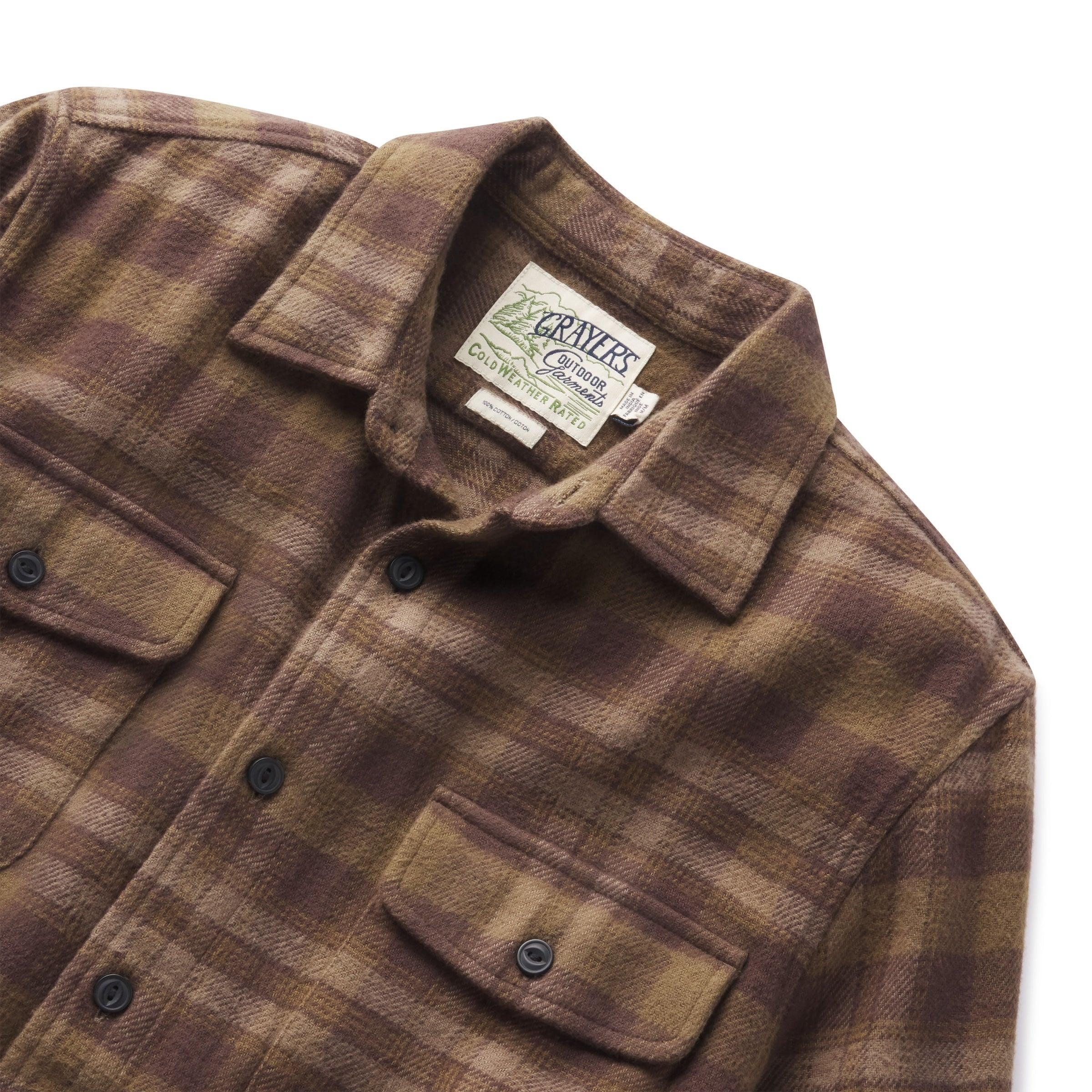 Scarboro Heritage Heavy Flannel - Olive Loden Product Image