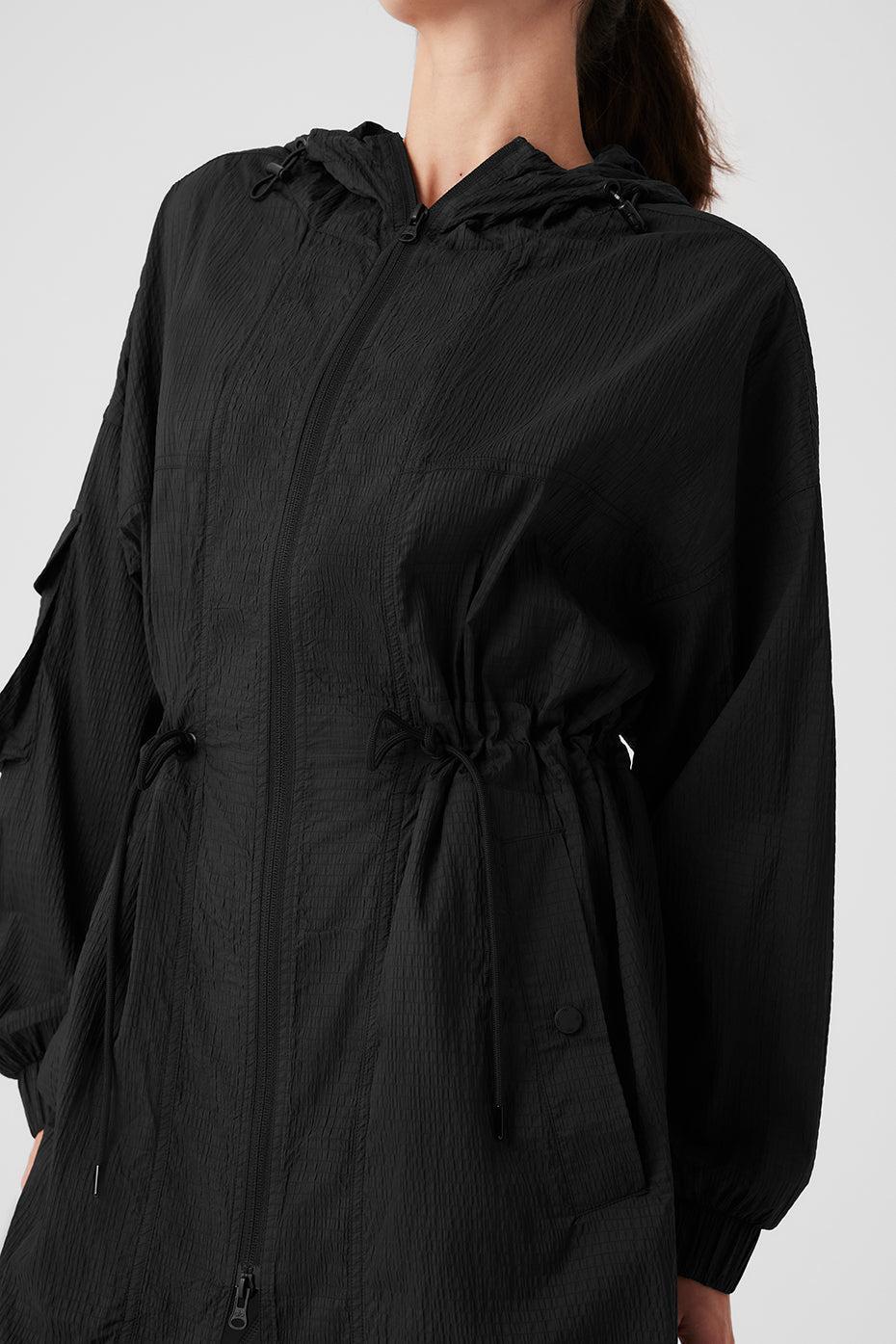 Summer Nights Lightweight Coat - Black Female Product Image