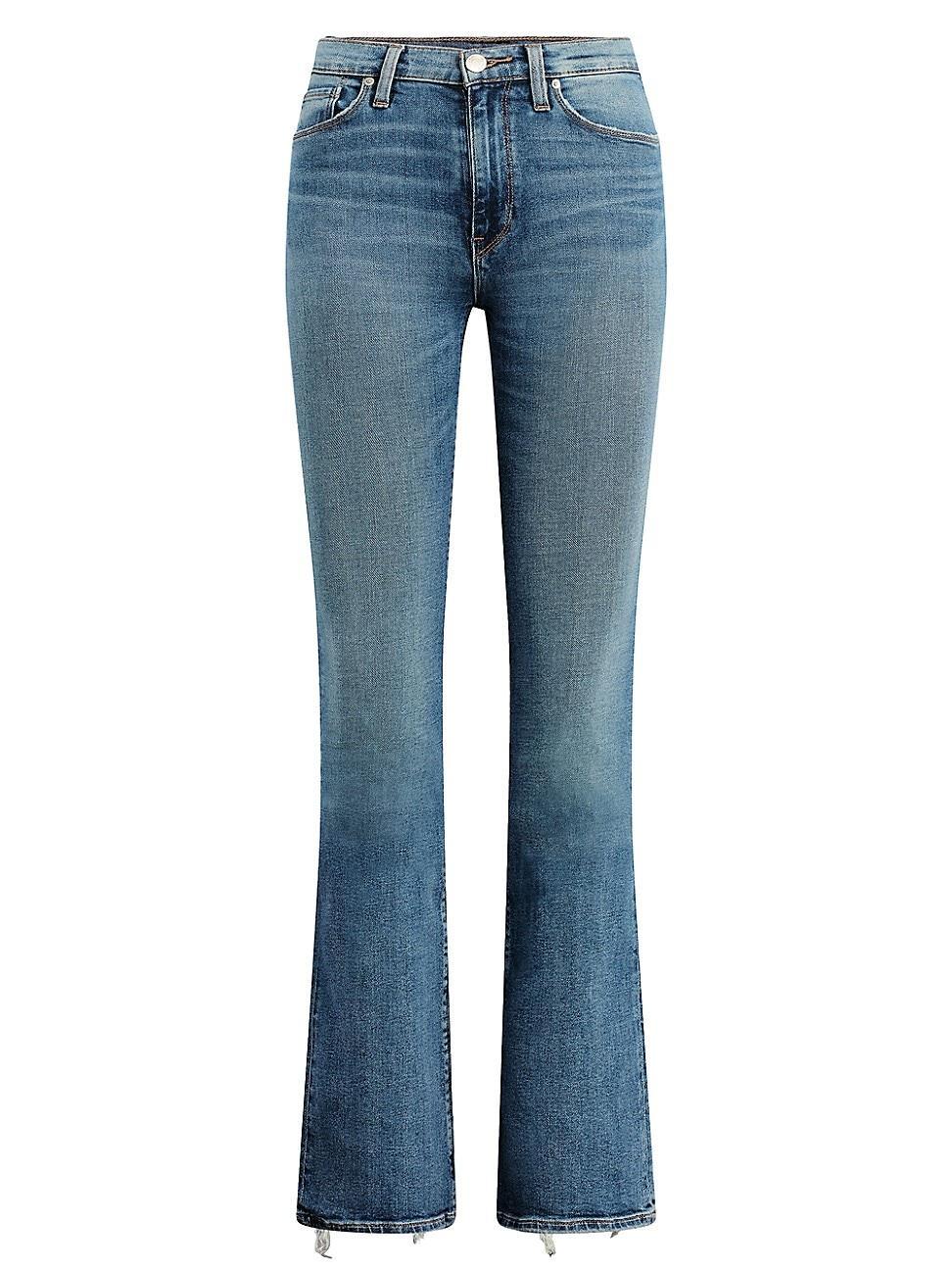 Womens Barbara High-Rise Bootcut Jeans Product Image