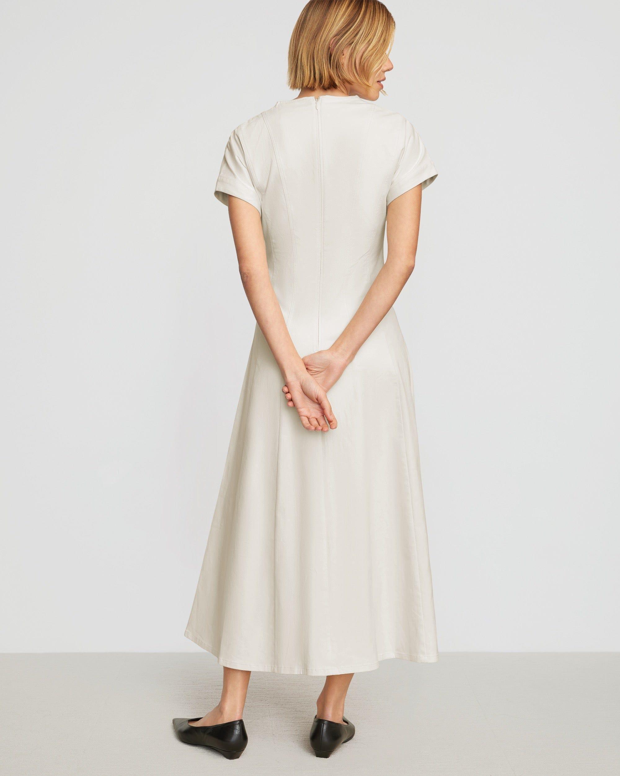 Ember Cotton Twill A-Line Dress Product Image