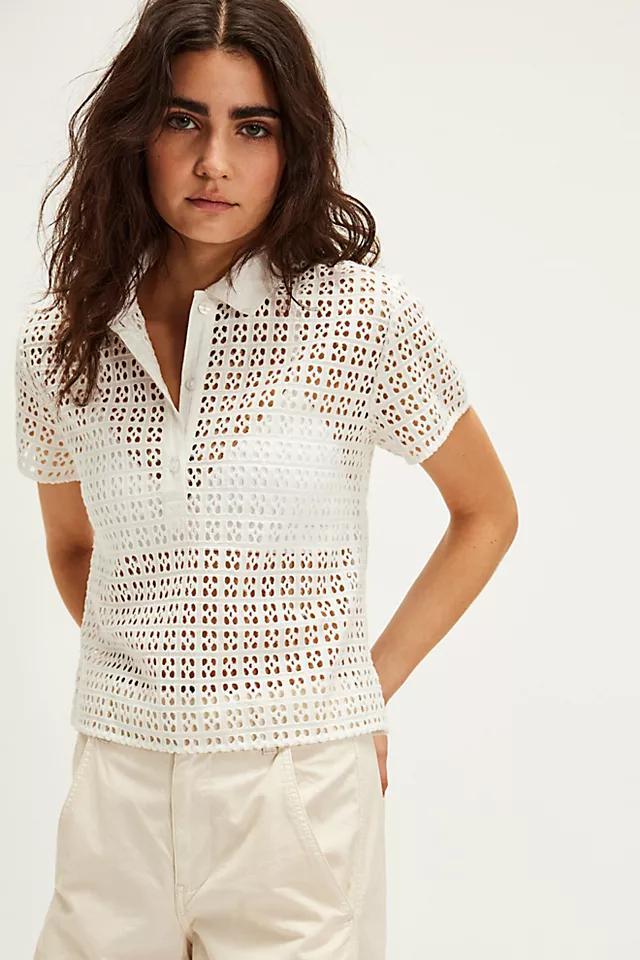 Anna Eyelet Top Product Image