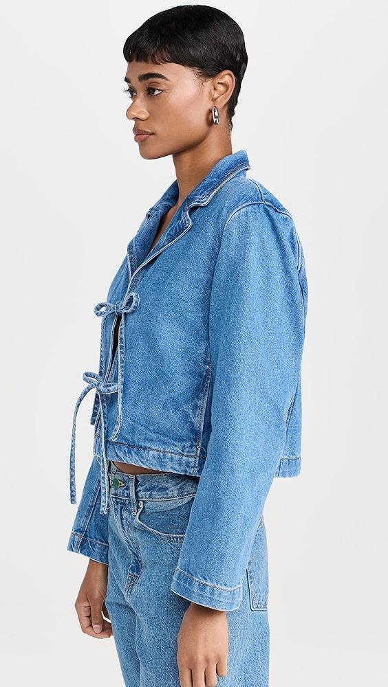 KITRI Cressida Denim Blazer | Shopbop Product Image