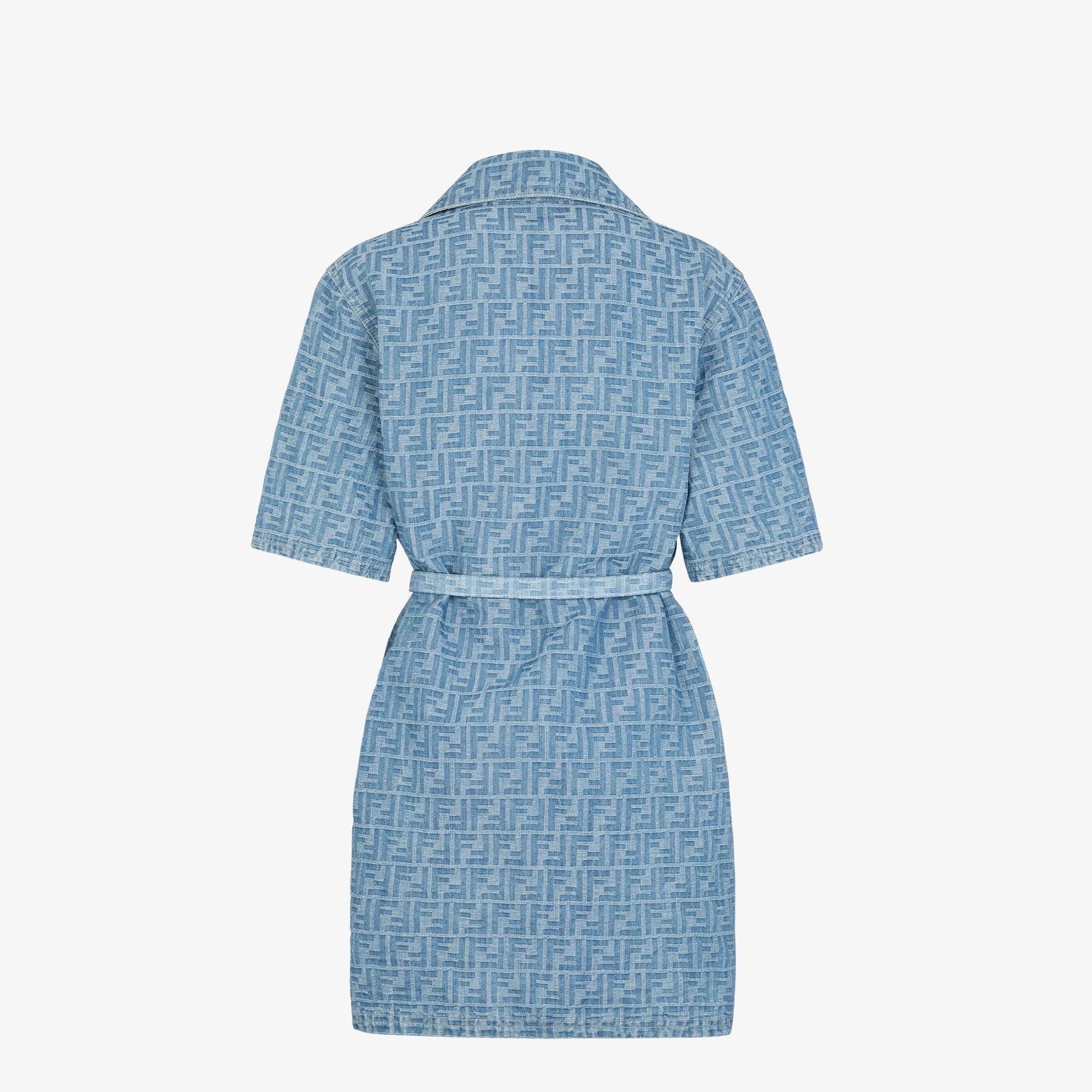 DressLight blue FF denim dress Product Image